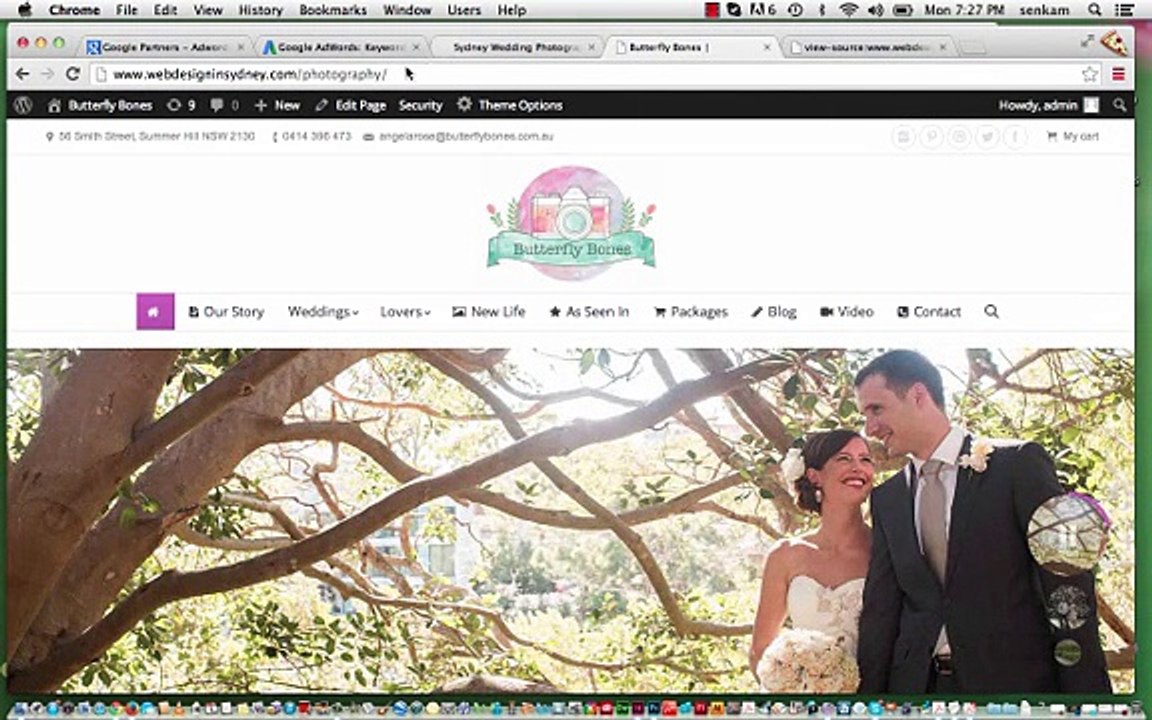 Wordpress Tutorial Video for 'The 7' Wordpress Theme
