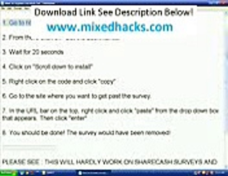Xjzsurvey-remover-Bypass A Survey From any Website Free  Tested