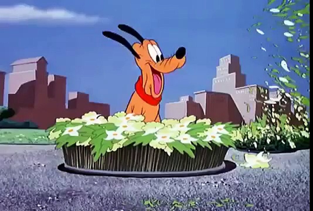 Funny Cartoons  Pluto   Bubble Bee