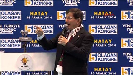 Başbakan Ahmet Davutoğlu Hatay İl Kongresinde Konuştu 2