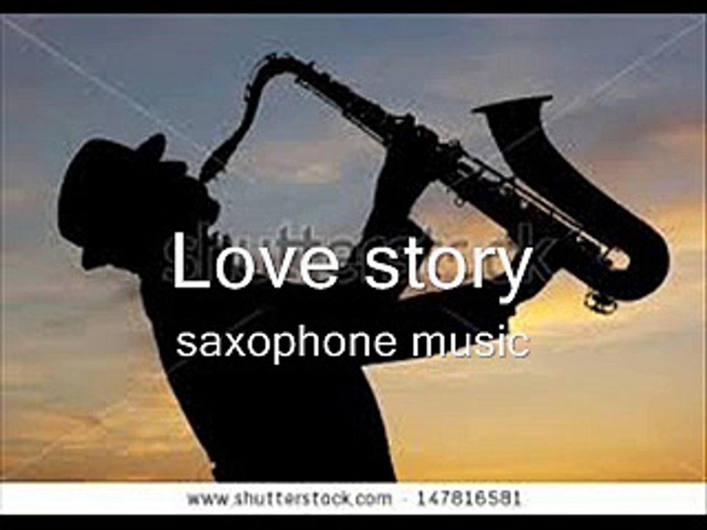 Love Story Music Romantic Saxophone Video Dailymotion