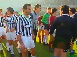 Juventus - Torino 1-0 (31.12.1988) 11a Andata Serie A.