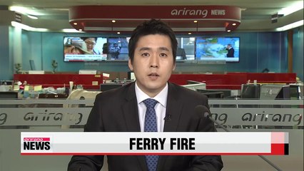 Hundreds trapped in burning ferry off Greece