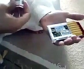 دیکھیئے ایک سیگیٹ کے پیکٹ میں کیمرہ کیسے فٹ کیا گیا