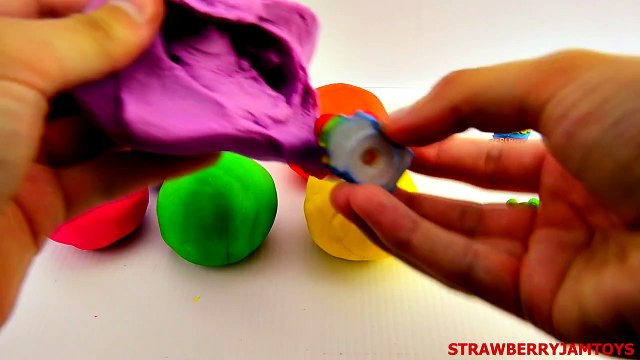 Shopkins Play Doh MLP Moshi Monsters Angry Birds Sesame Street Surprise Eggs StrawberryJamToys
