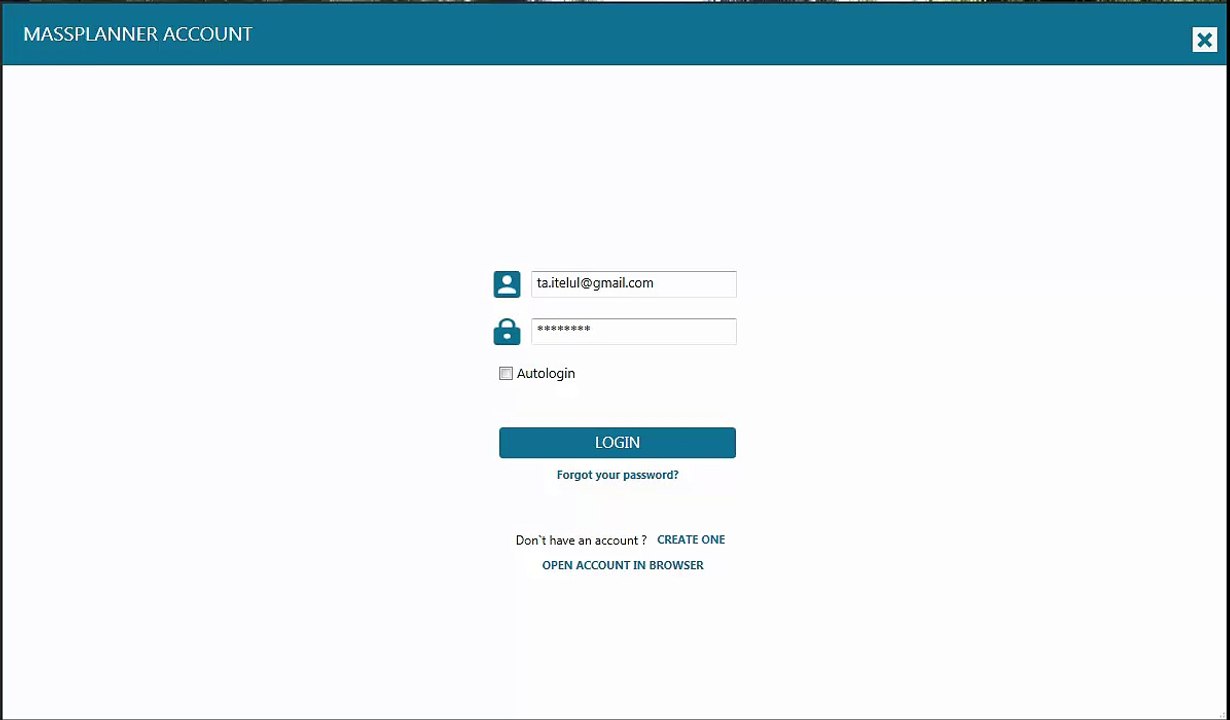 1. Logging into MassPlanner 2