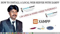 How To Install A Local Web Server With XAMPP In Urdu & Hindi Video Tutorial