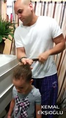 Baba Usulü Saç Toplama