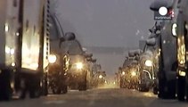 Neve provoca o caos na região dos Alpes franceses