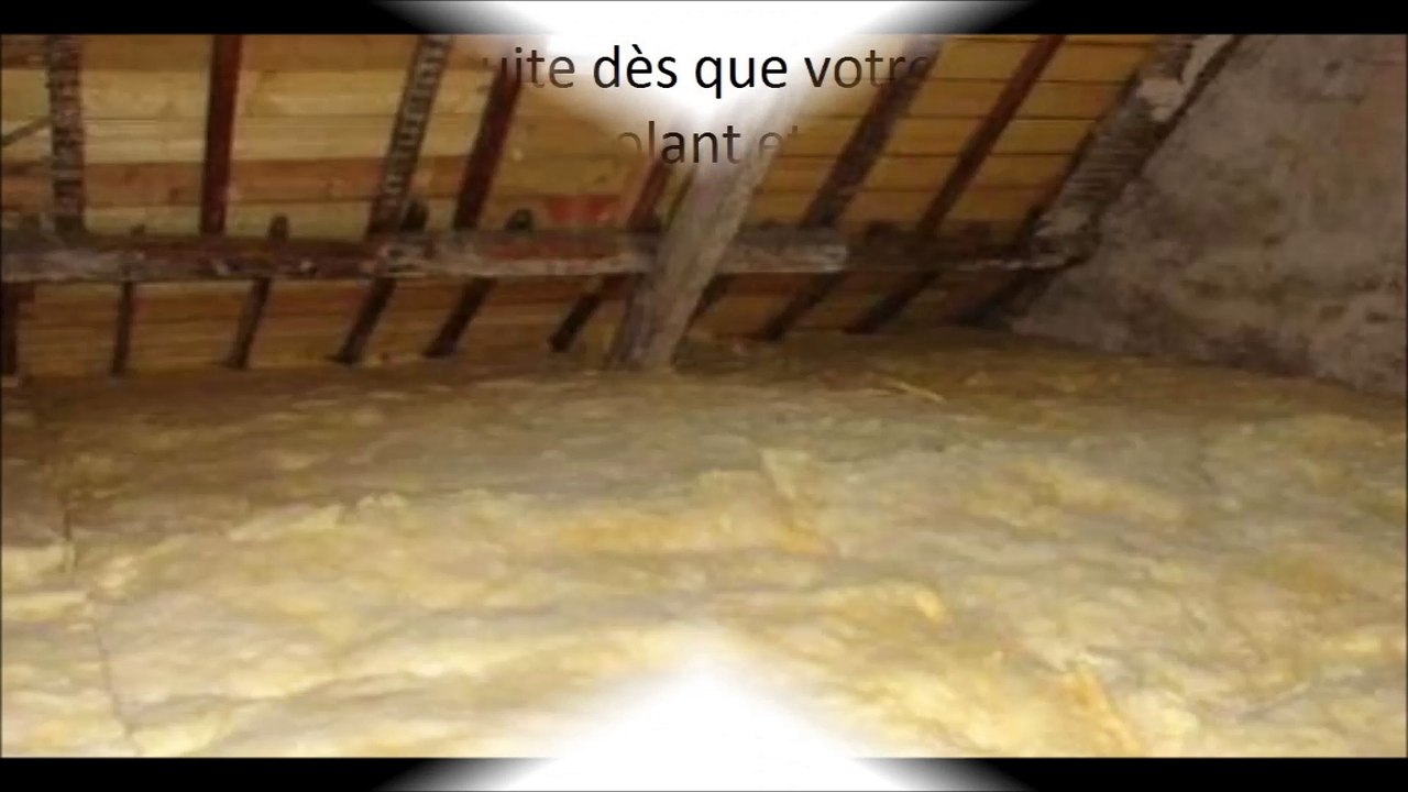TUTO Isolation rapide d'un grenier