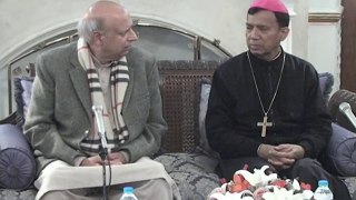 Christian Delegation Met with Governor Punjab On Christmas 2014