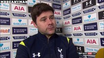 Tottenham 0-0 Manchester United - Mauricio Pochettino Post Match Interview - Hails Spurs Improvement.