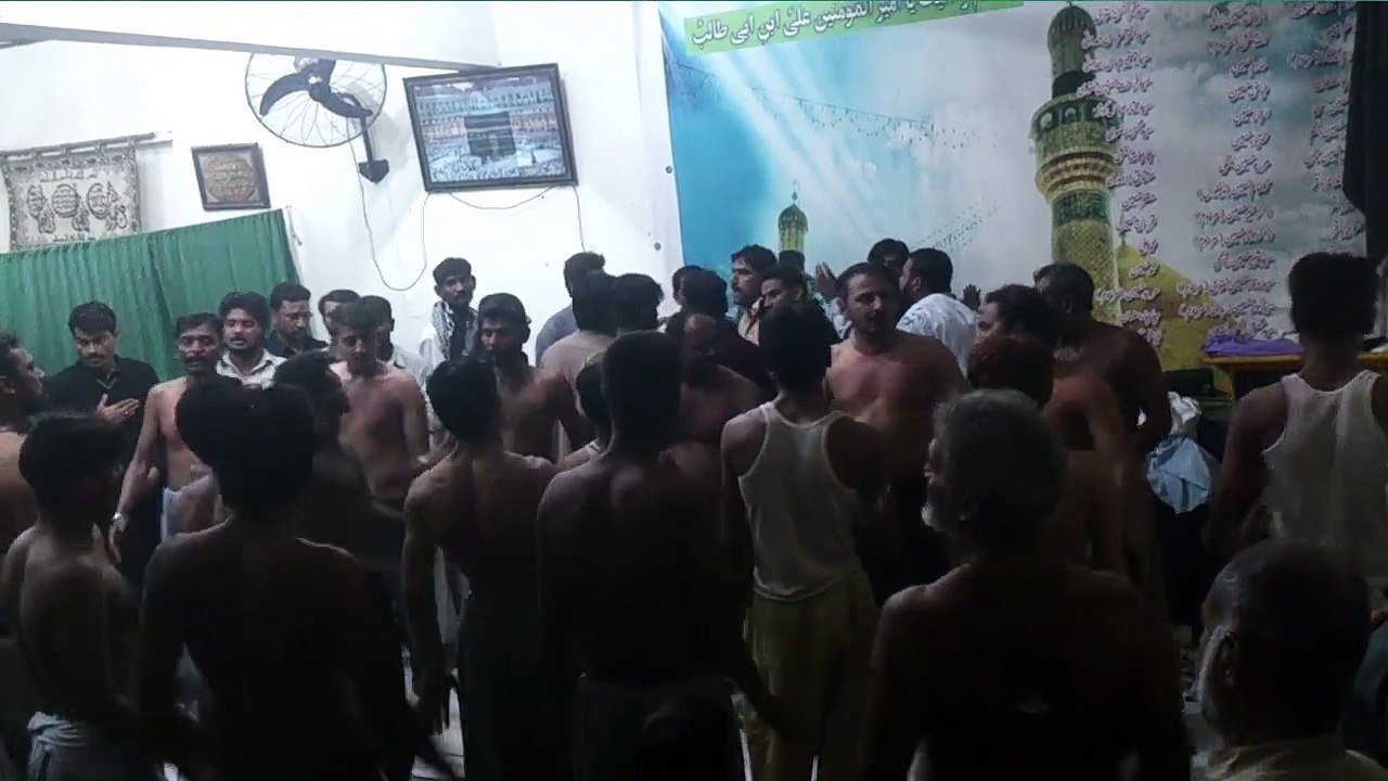 Teda Seena Nahin Labda Baba Main Rolgiyan Noha 29 Saffar 2015  At Bargah Sakina(S'A) Shahadat_E_Moula Hassan(A'S)@@@ Umer Colony Karachi PK