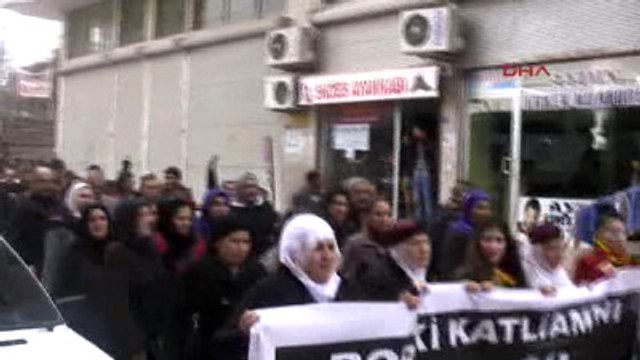 Adıyaman ve Şanlıurfa'da Uludere Protestosu