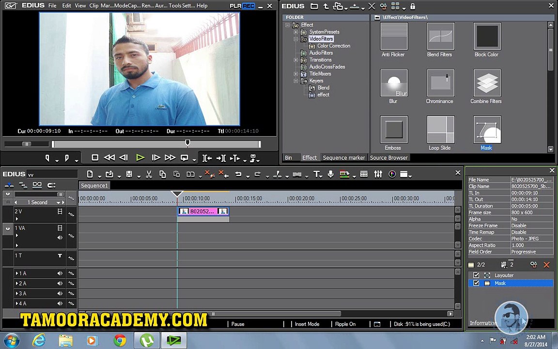 Edius 6 Complete urdu course part 20