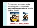 Volver Con El - Evaluación del libro Volver Con El de Andres Cazares