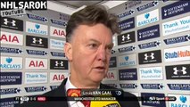 Tottenham vs Manchester United 0 - 0 - Louis van Gaal post-match interview.