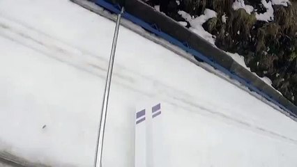 Record du monde de saut à ski en GoPro