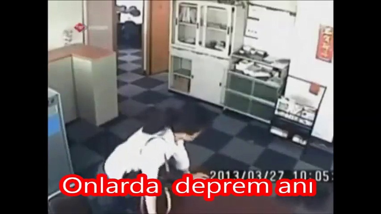 onlarda deprem paniği bizde deprem paniği