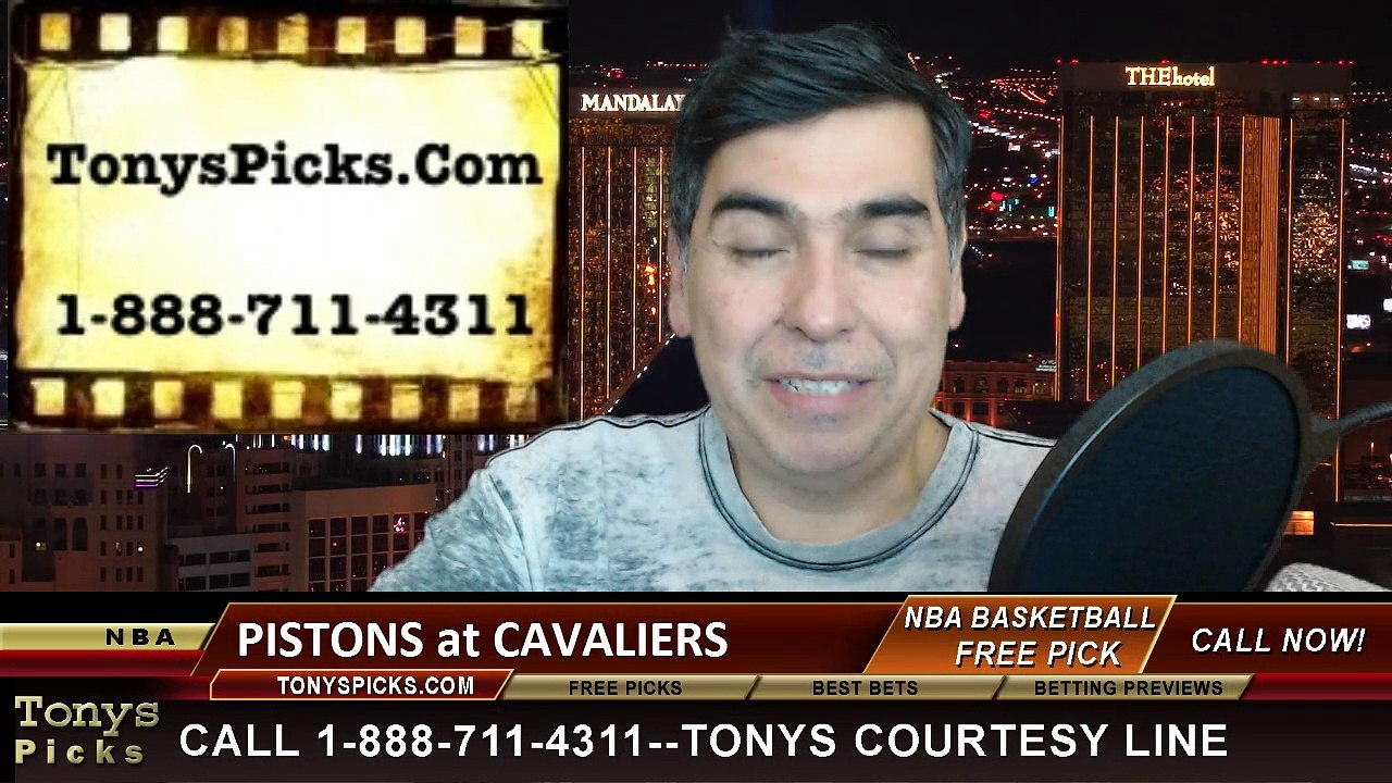 Cleveland Cavaliers vs. Detroit Pistons Free Pi...