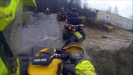 derniere sortie de l'année 2014 du QUAD SALVETAIN