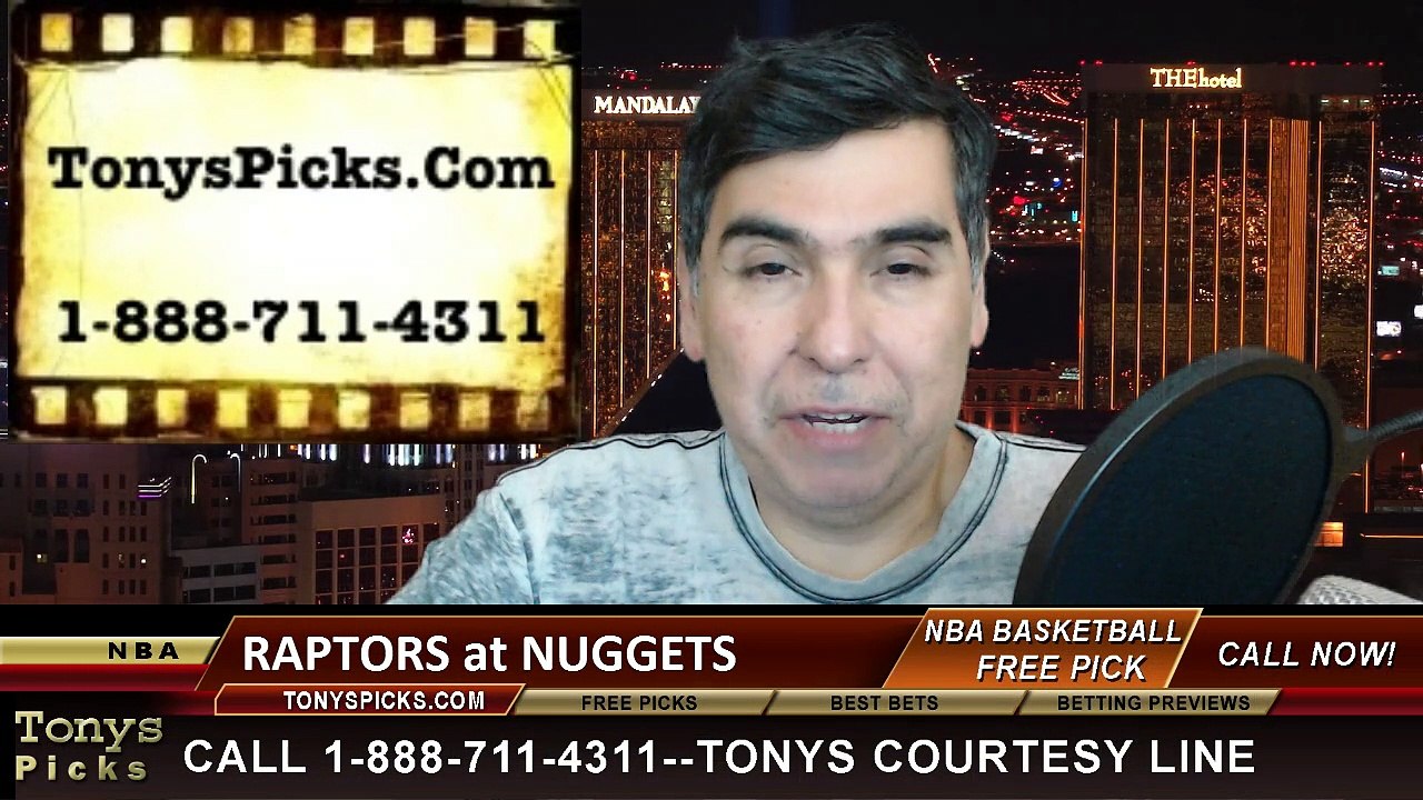 Denver Nuggets vs. Toronto Raptors Free Pick Prediction NBA Pro Basketball Odds Preview 12-28-2014
