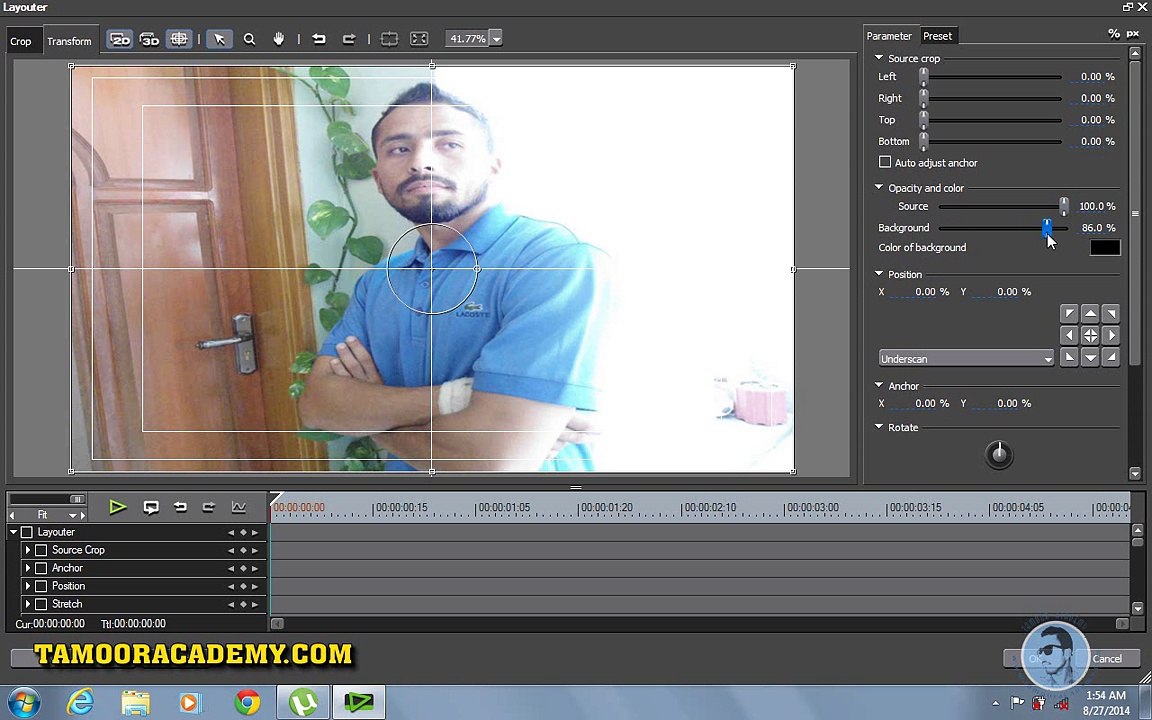 how to use a layoter tool in edius urdu tutoraial.