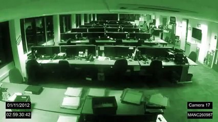 Super Natural Activity Recorded in Office at 3 AM