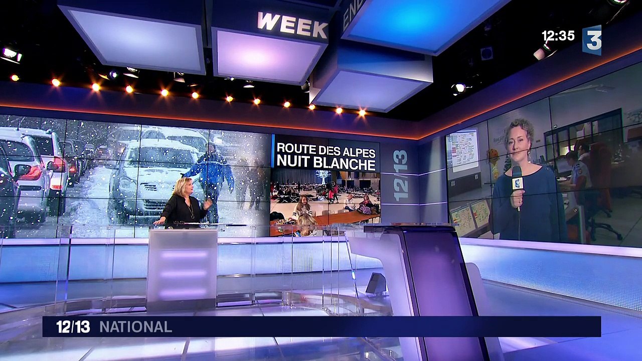 Neige : les routes vers les stations de ski encombrées