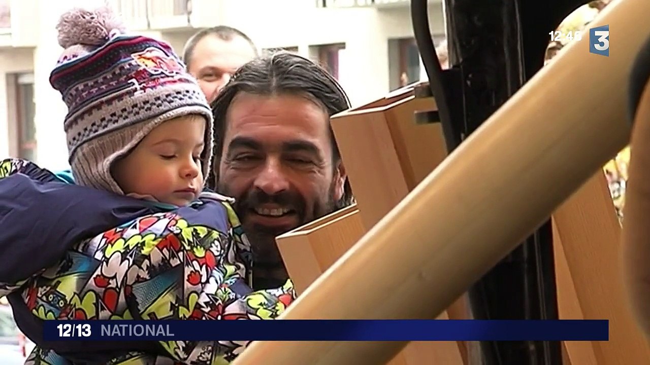 Évian-les-Bains : le village des Flottins illumine la ville