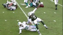 Geno Smith loses ball, Dolphins recover