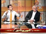 Tariq Mehmood Blast On Anchor Moeed Pirzada In Live show...