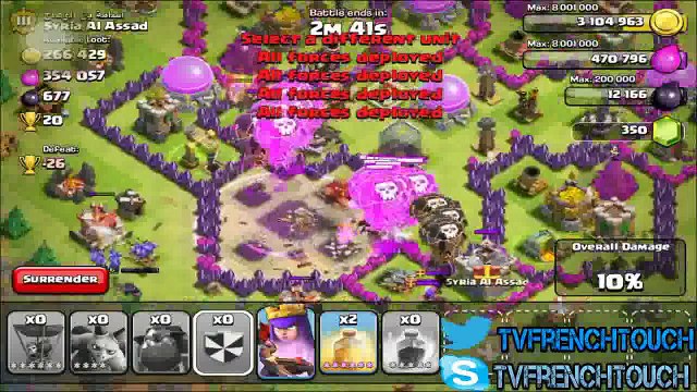 MoBaV Technique Molosse De Laves Attaque Au Molosse De Laves New Troop Lava Hound