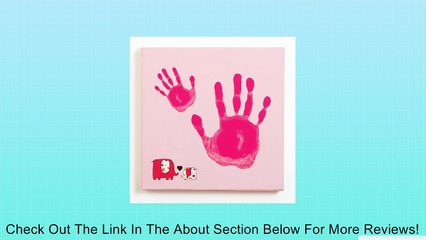 Pearhead Baby and Me Handprint Canvas Kit Review