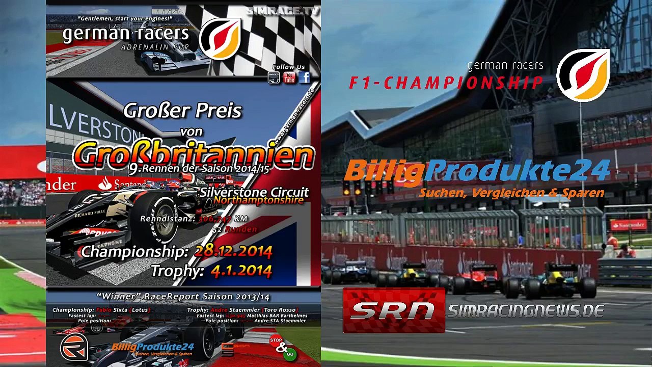 GP England Championship 9. Saisonrennen