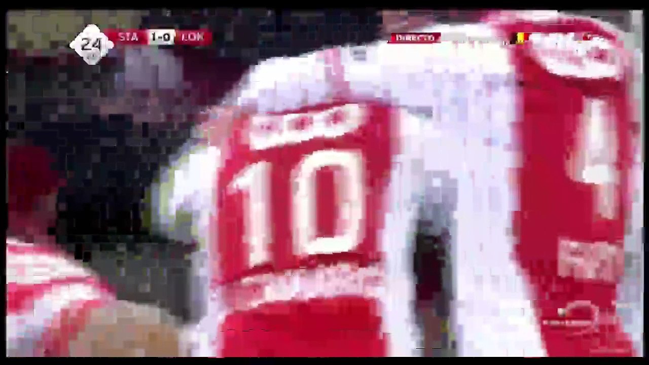 D. Arslanagic Goal Standard Liège vs Lokeren 1-0 Jupiler League 27.12.2014