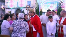 Carinaro (CE) - Festa di S.Eufemia 2014,il cardinale Sepe Celebra la messa (16.09.14)