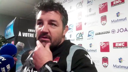 Réaction d'Olivier Azam après Lyon OU - Clermont