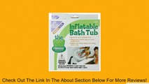 Mommy's Helper Inflatable Bath Tub Froggie Collection, White/Green, 6-18 Months Review