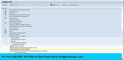 sap grc online training scenario integration
