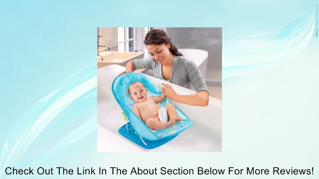 Summer Infant Mother's Touch Deluxe Baby Bather, Blue Review