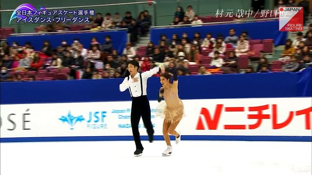 村元哉中、野口博一 Kana Muramoto / Hiroichi Noguchi - 2014 Japanese Nationals FD