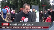 MEHMET AKİF ERSOY UNUTULMADI