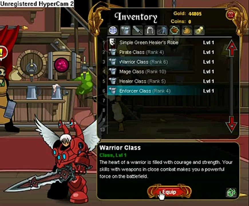 AQworlds account for sale or trade lvl 19