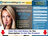 Real & Honest Paid Online Writing Jobs Review Bonus   Discount