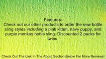 Brown Monkey Baby Bottle Holder for Hands Free Bottle Feeding by Bebe Bottle Sling, LLC Review
