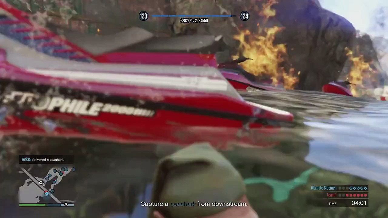 WE ARE SALMON GTA 5 Funny Moments E396 (with The Sidemen) (GTA 5 Xbox One).