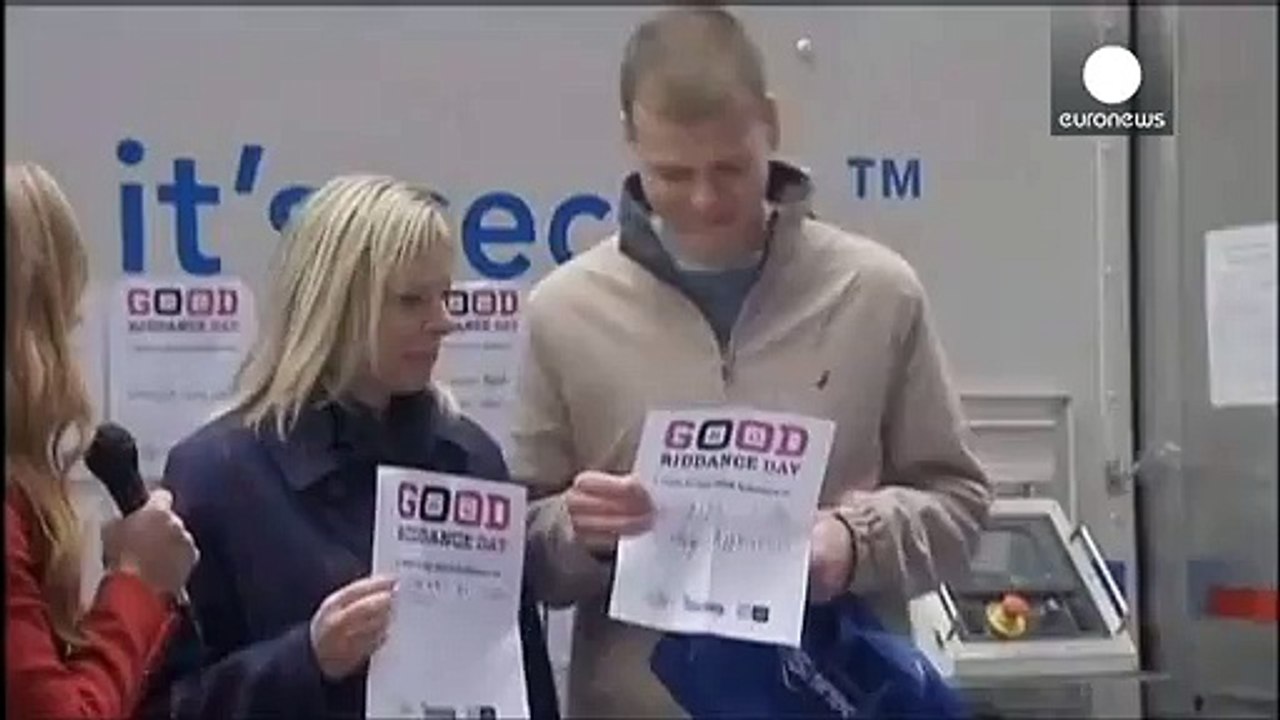Trend am times square: "ein glück, dass ich den los bin!"