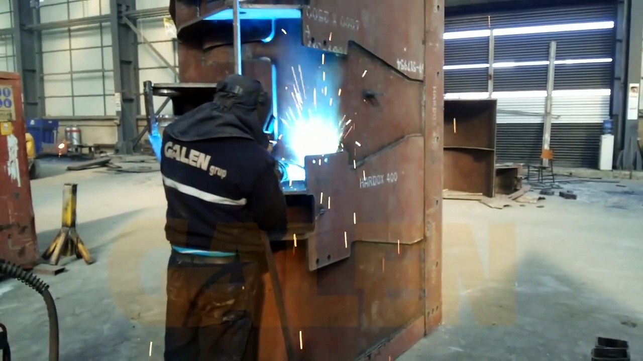 Hardox Kova İmalatı - Loder Kova İmalatı -Kaynak Aşaması
