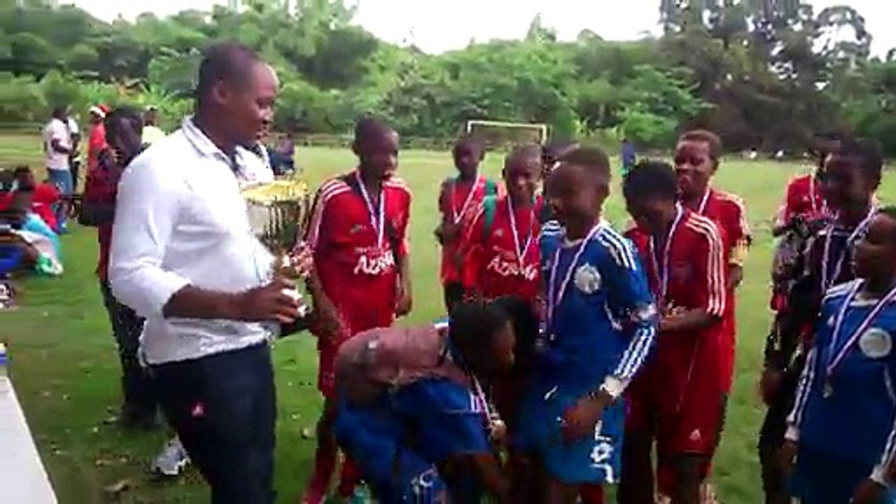 Remise Récompenses Coupe de Mayotte U13 2014